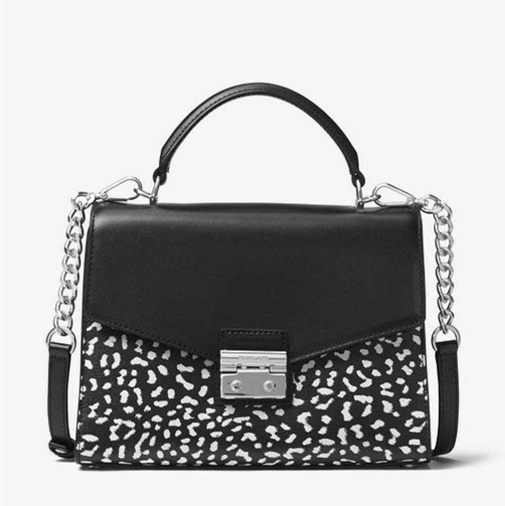 Michael Kors Sloan Crossbody Satchel - Picture 3 of 11